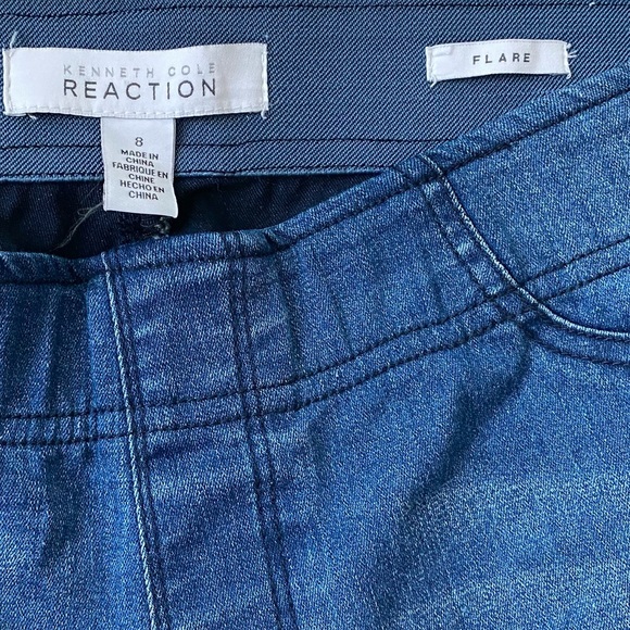 Kenneth Cole reaction flare jeans sz8 - Picture 4 of 7